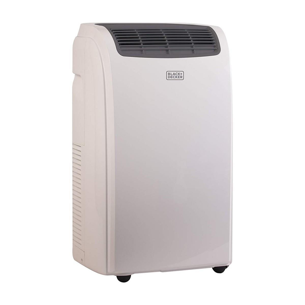 BLACK+DECKER Portable Air Conditioner with Remote Control, 8,000 BTU - White