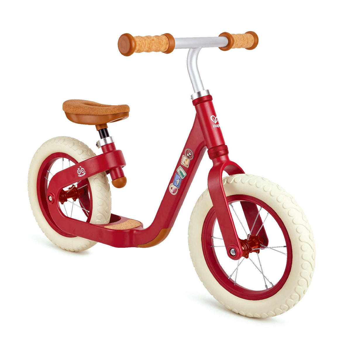 HapeToys Get Up & Go Glance Bike Red