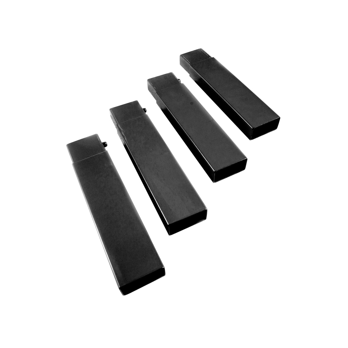 Disc-O-Bed 4-Piece Leg Extension Set - Black