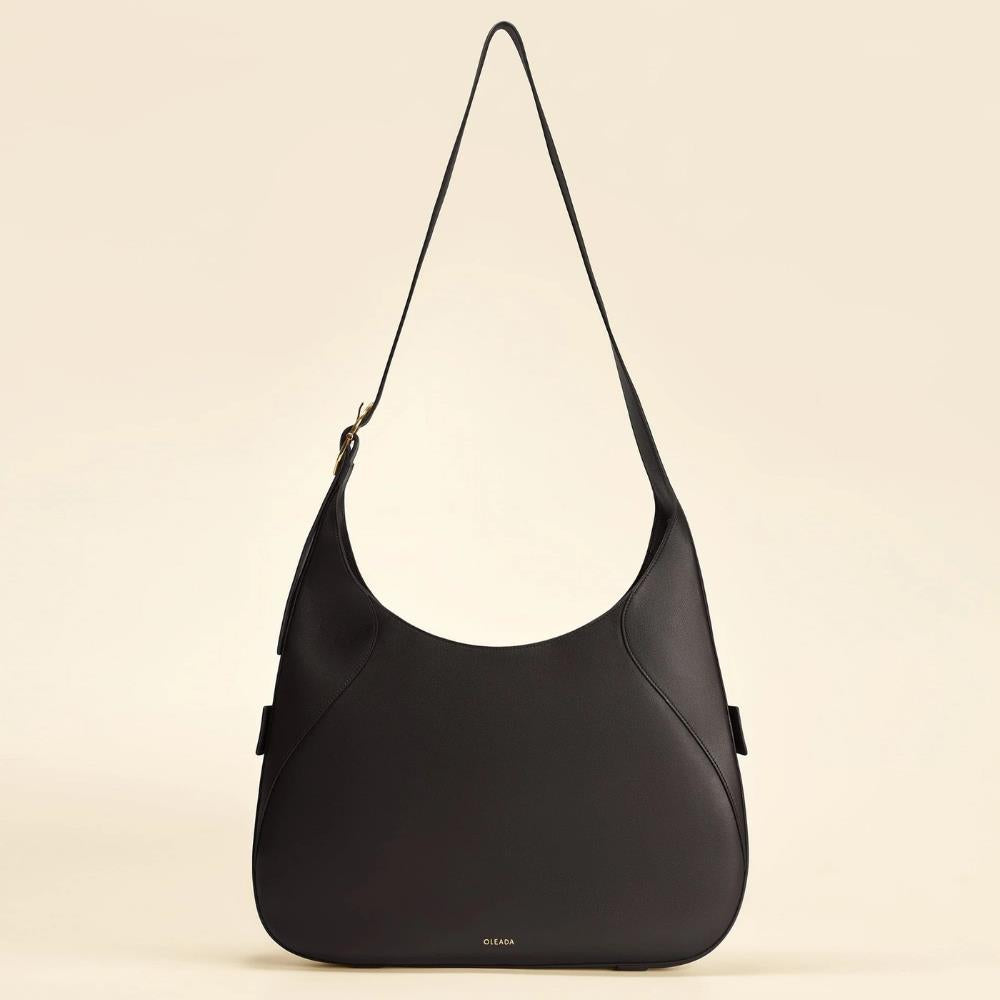 OLEADA Handbags Mini Marina Hobo, Onyx