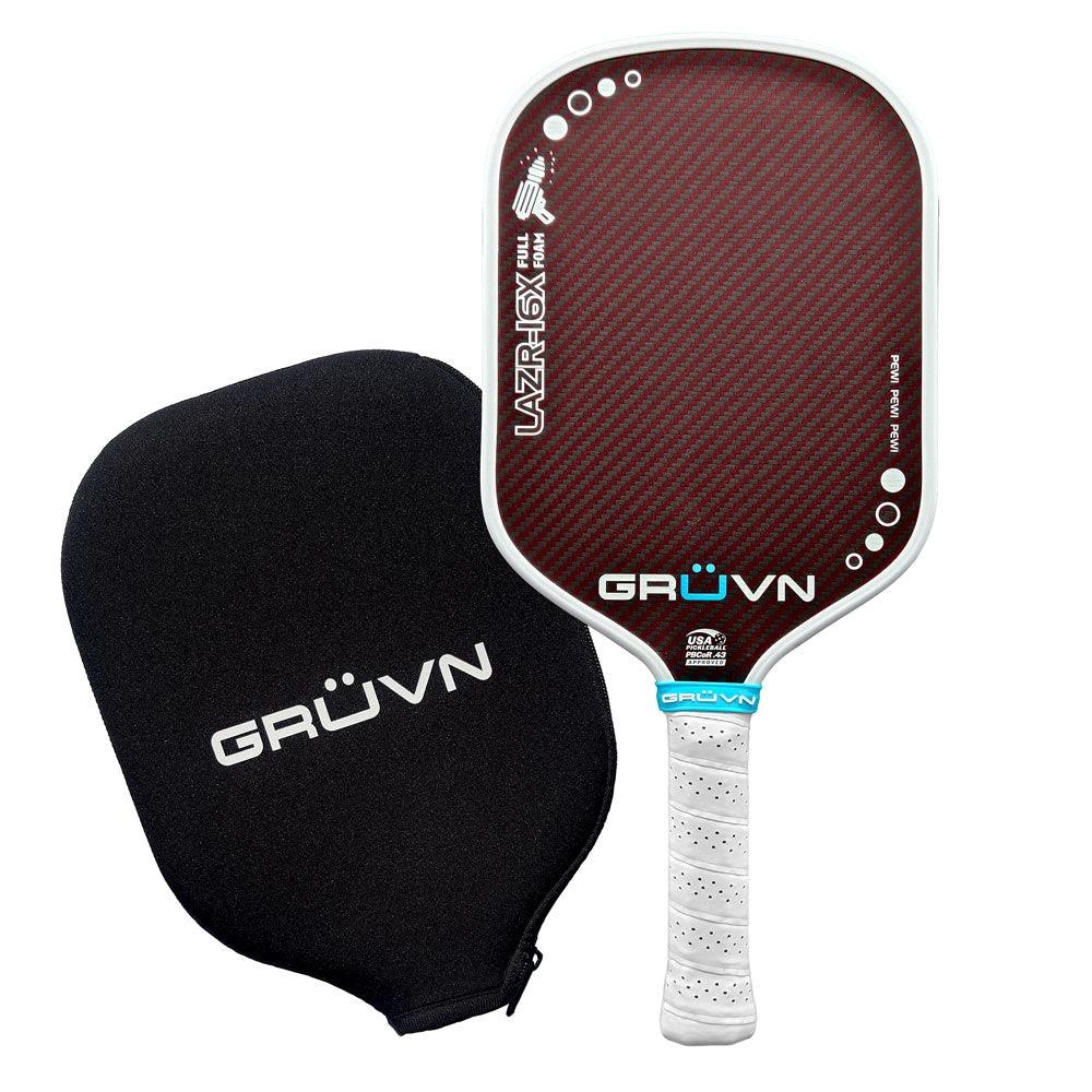 GRUVN LAZR-16X Full Foam Pickleball Paddle Size 16.5"