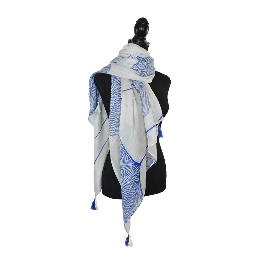 Dupatta Designs Ginko Floral Scarf