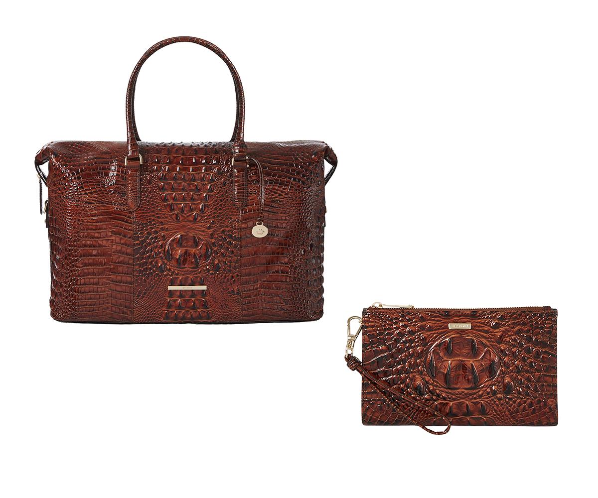 Brahmin Daisy Duxbury Set Size 2 pieces