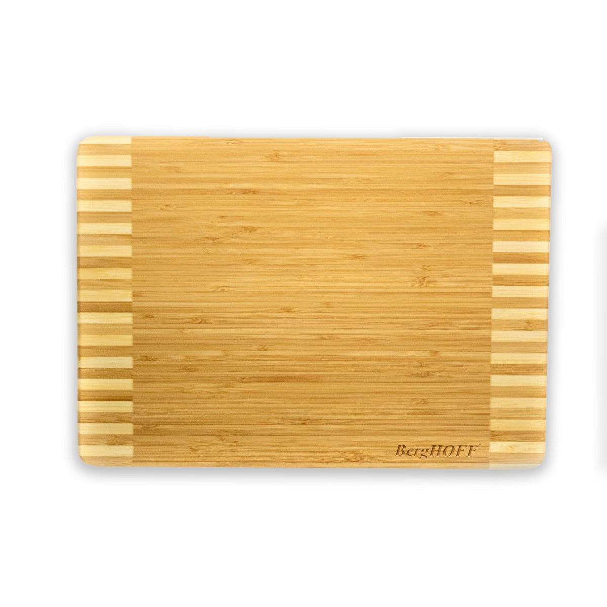 BergHOFF Bamboo Rectangular Two-Tone Stripe Cutting Board