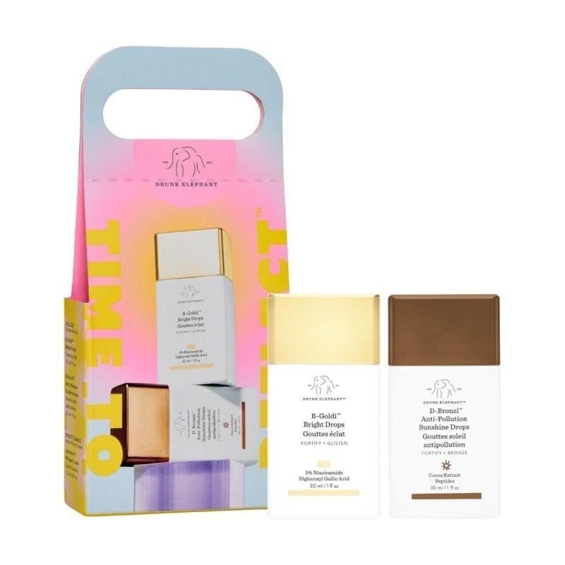 Drunk Elephant Time To Reflect Comlexion Kit Size 2 Pieces