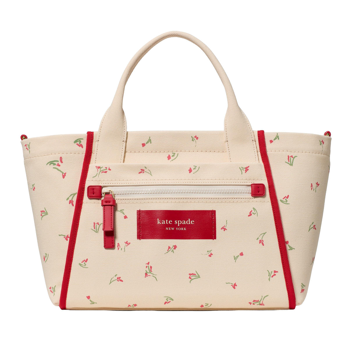 kate spade new york Dash Vibrant Buds Printed Canvas Medium Tote - Ceam Multi
