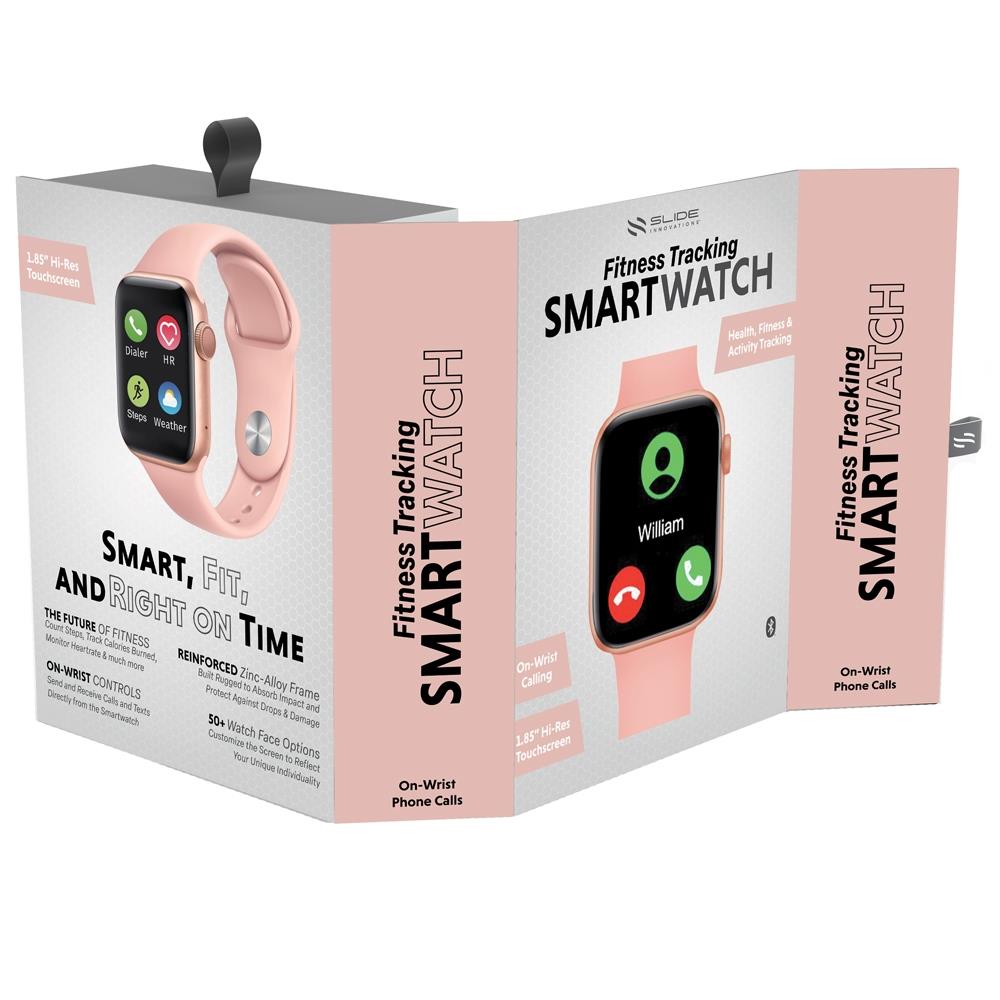 Slide Innovations Smart Watch w/ Bluetooth Calling