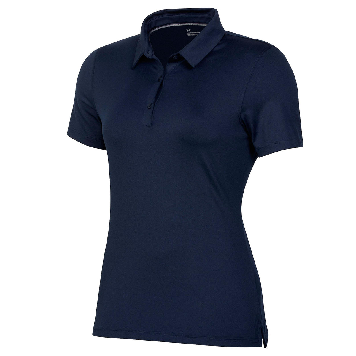 Under Armour T2 Green Women's Golf Polo - Midnight Navy-R/S