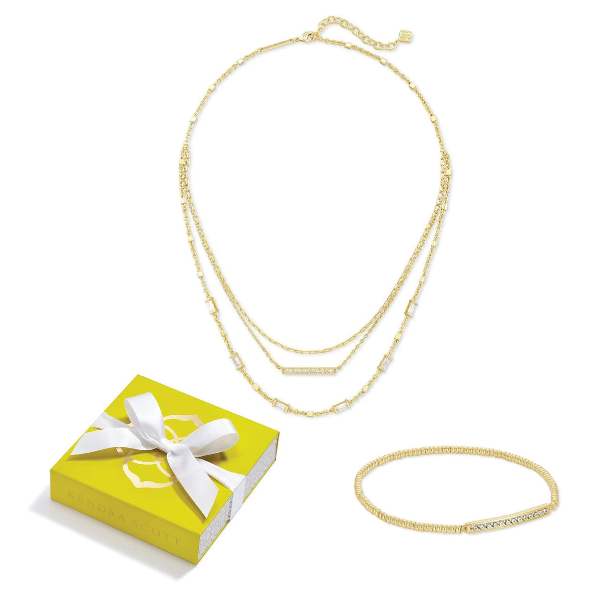 Kendra Scott Addison Gold 2pc Set