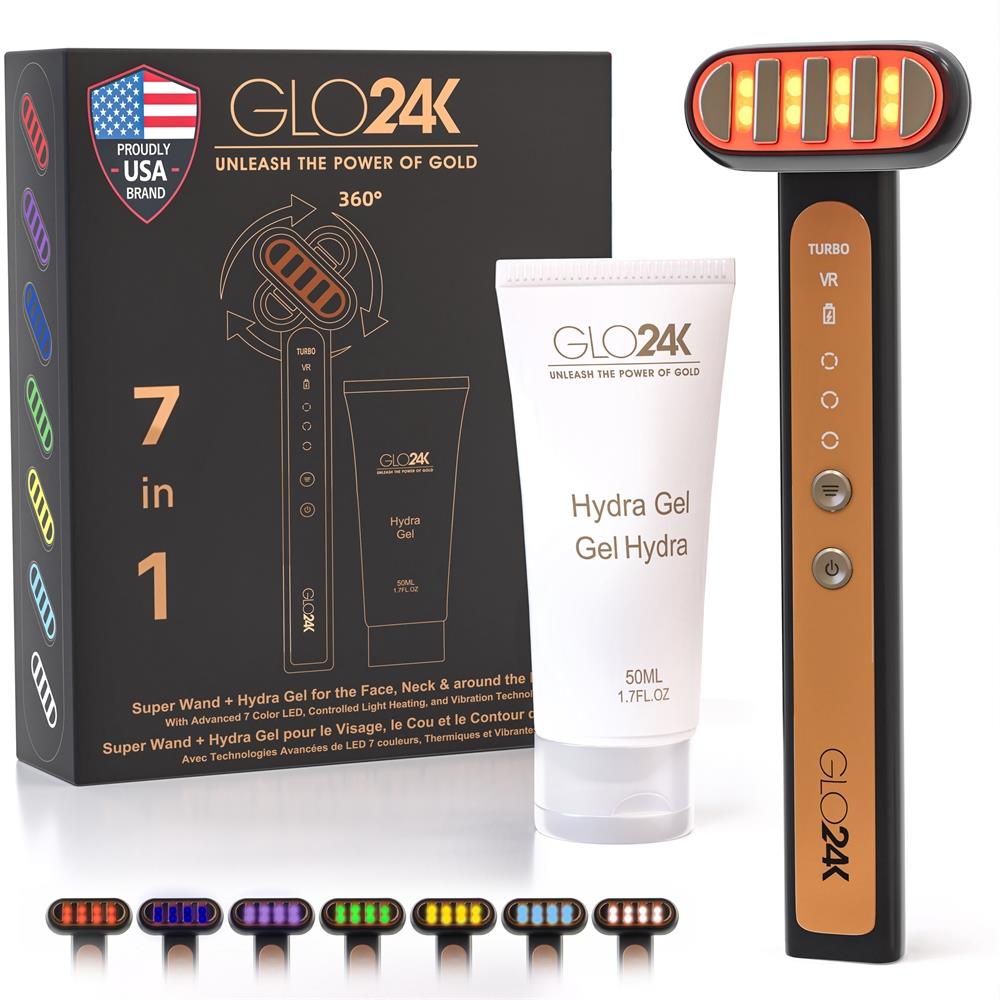 GLO24K Super Wand + Hydra Gel