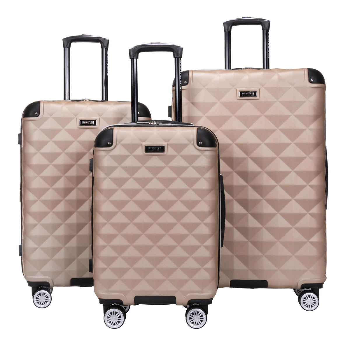 Kenneth Cole Brands Diamond Tower 3-Piece Luggage Set Size 20,24,28''