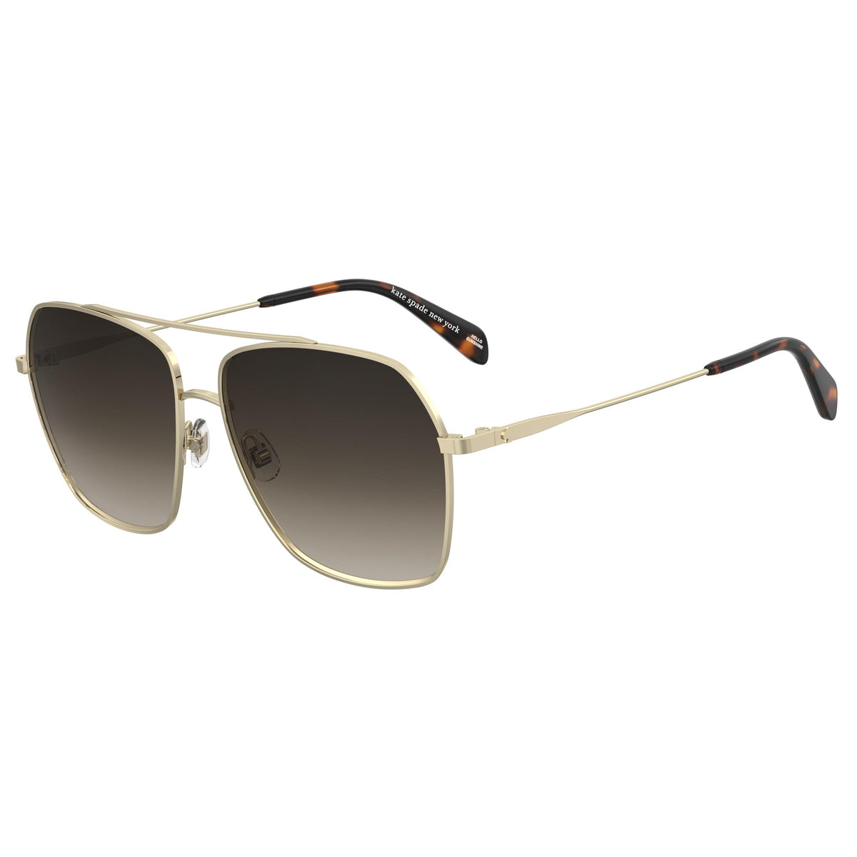 kate spade new york Adley Sunglasses - Gold