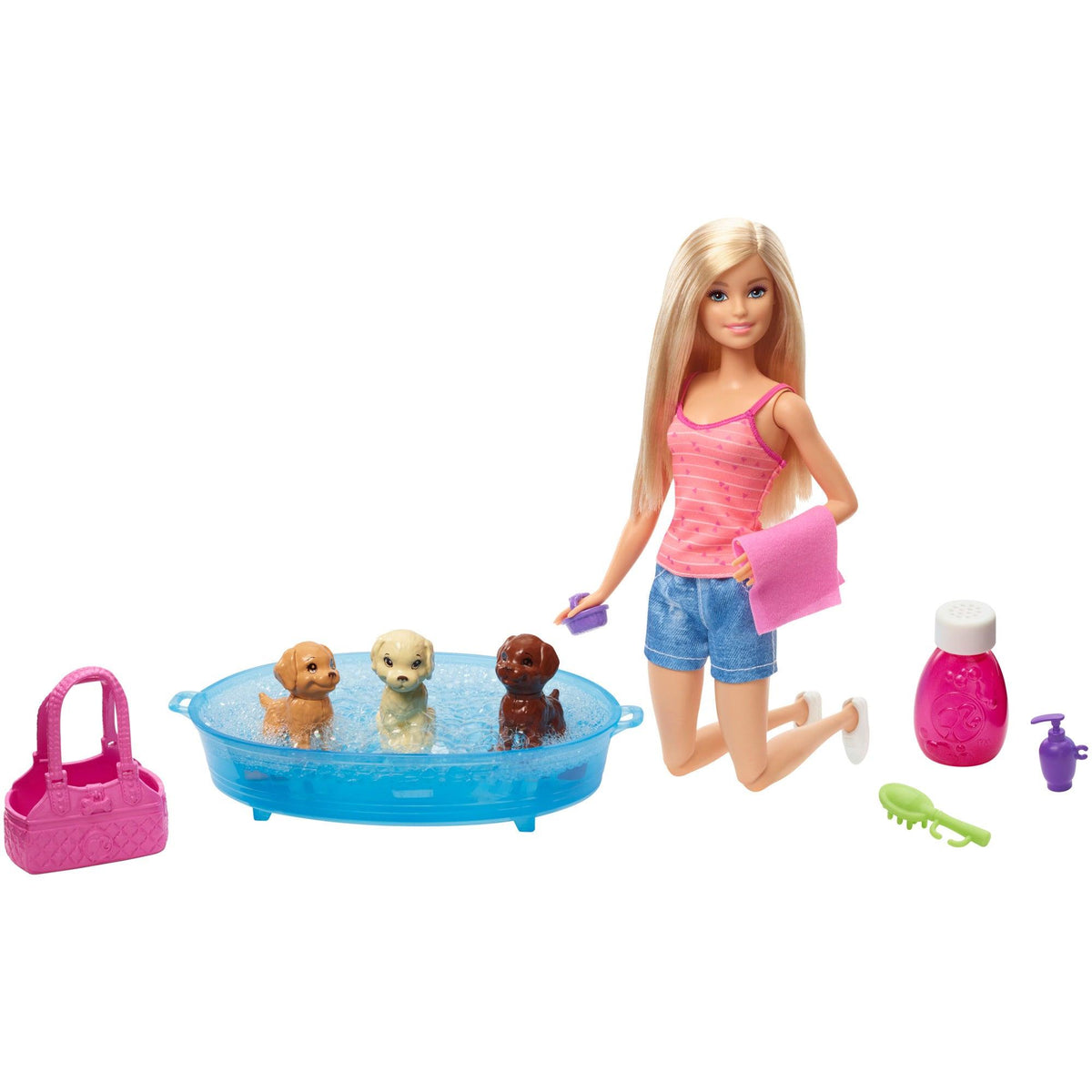Mattel Barbie Puppy Bath Time Playset Ages 1+ Years
