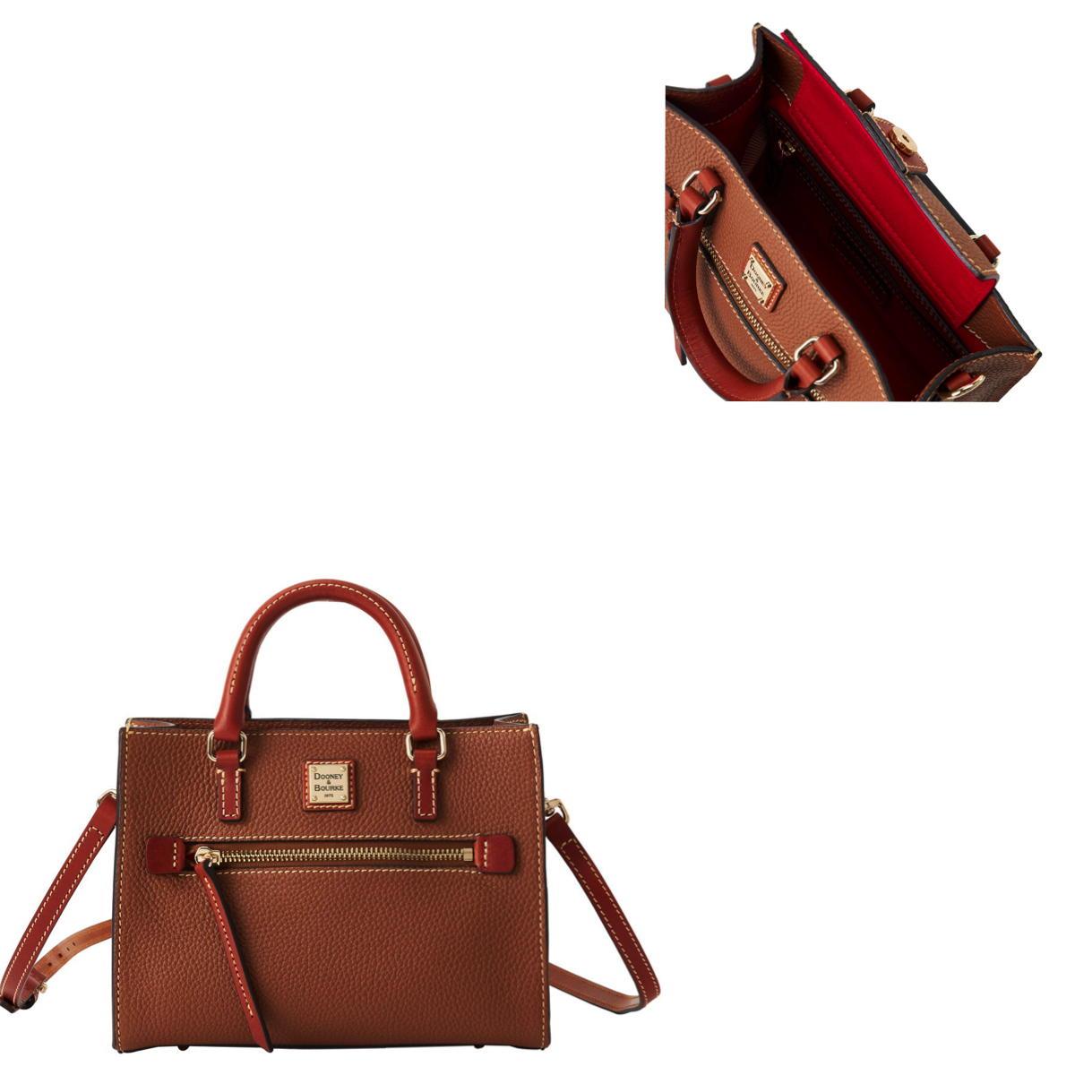 Dooney & Bourke Pebble Grain Mini Zip Janine