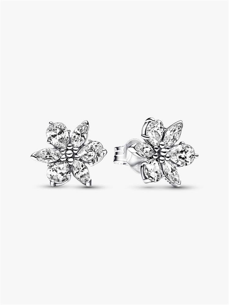 Pandora Sparkle Herbarium Cluster Stud Earrings