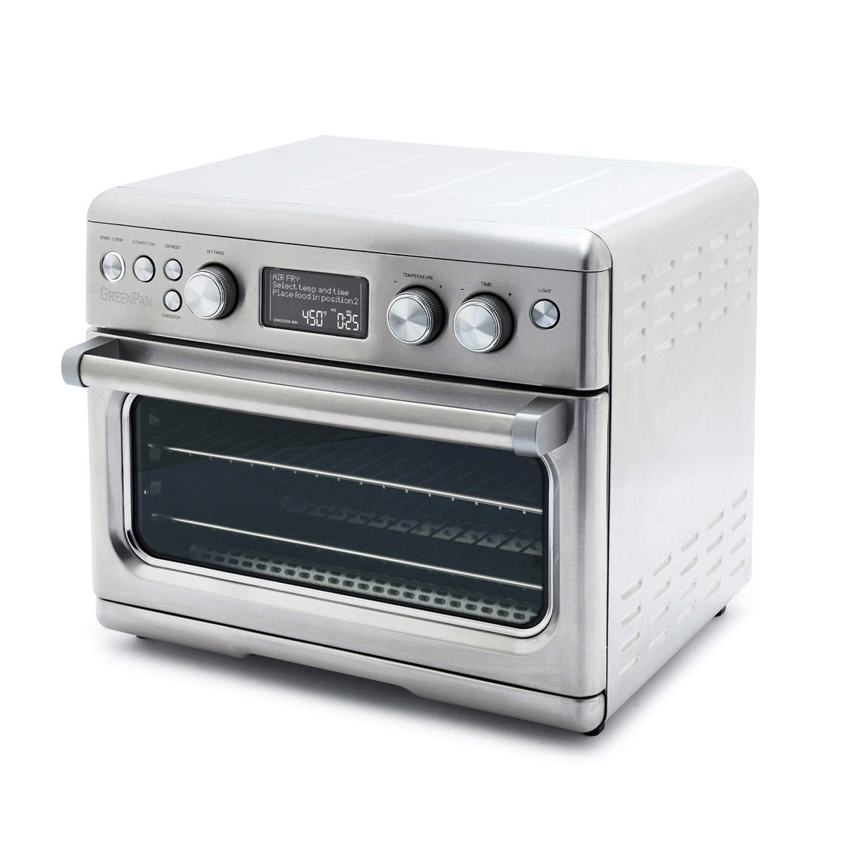 GreenPan Elite Convection Air Fry Oven Premiere Stainless Steel