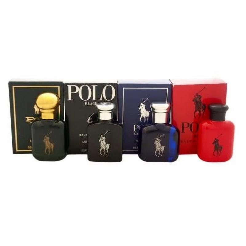 Polo-Ralph Lauren Men's Polo Mini Set Size 4 Pieces