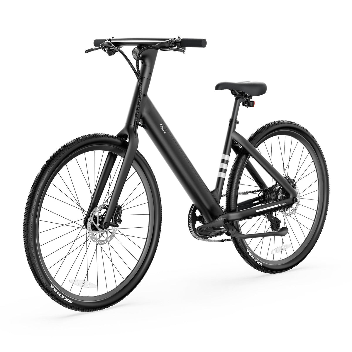 OKAI LyteCycle EB60 Lightweight E-Bike City Riding Black