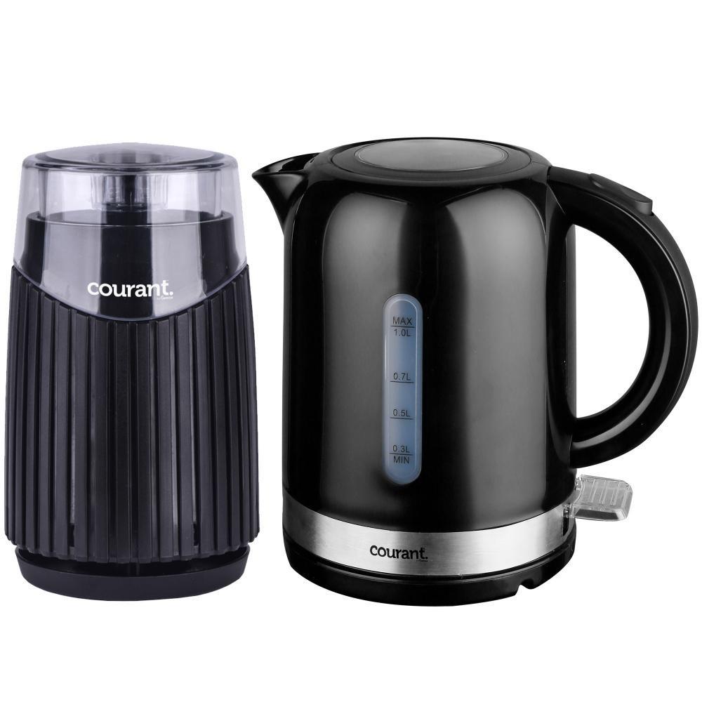 Courant 1L Electric Kettle + Grinder
