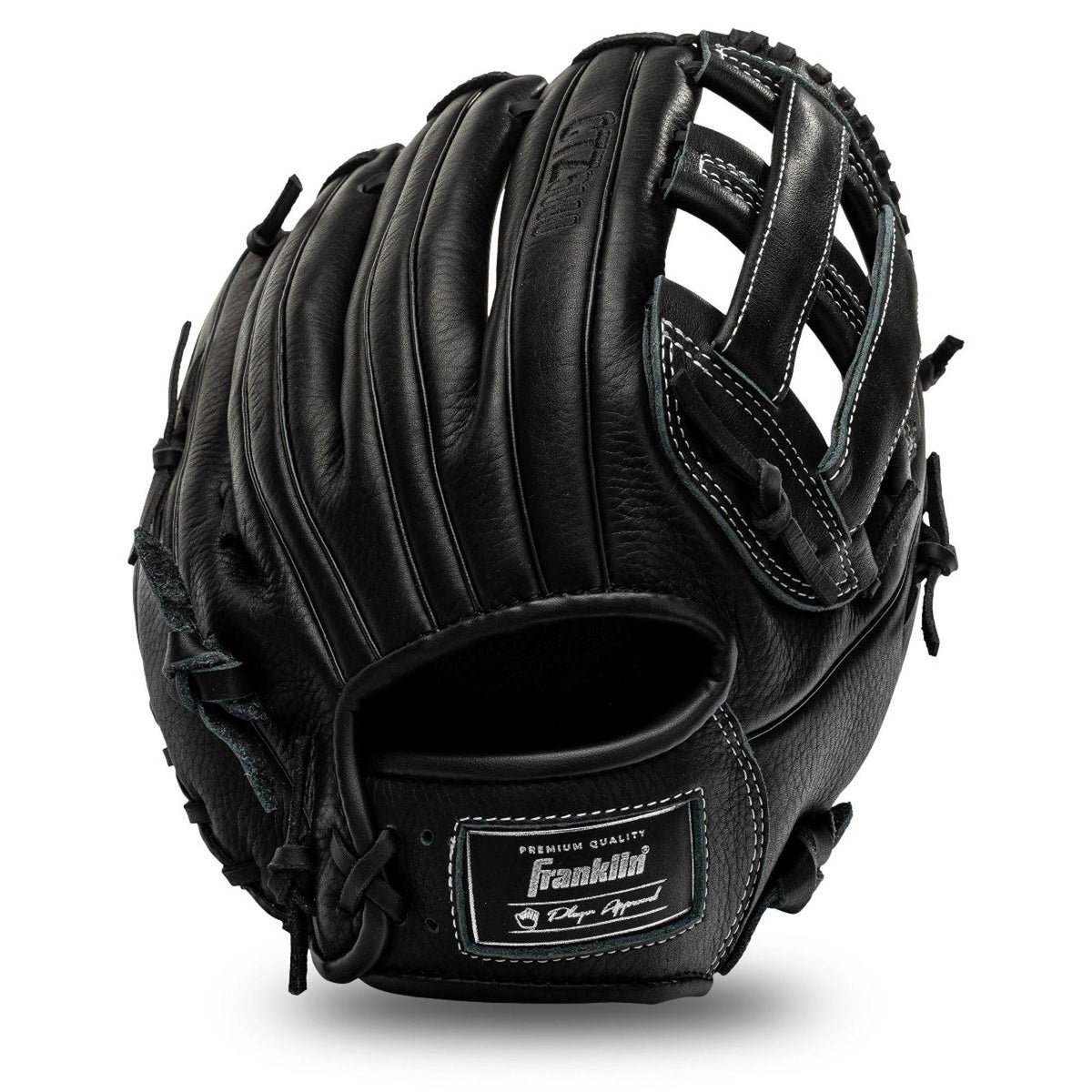 Franklin Sports 12.5" CTZ5000 Baseball Fielding Glove Black - Right Handed Throwers