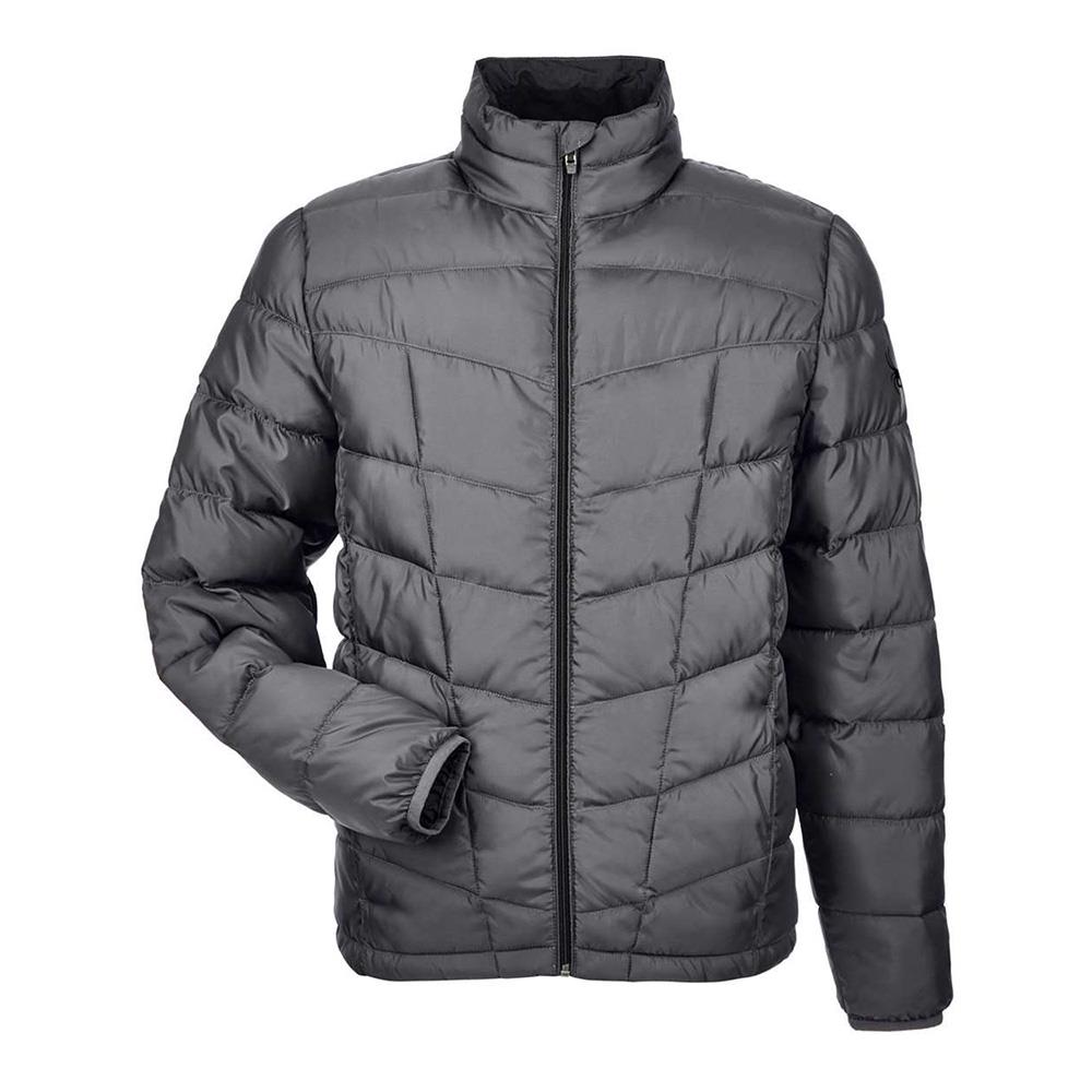 Spyder Mens Pelmo Insulated Puffer Jacket-Polar/Black-SM