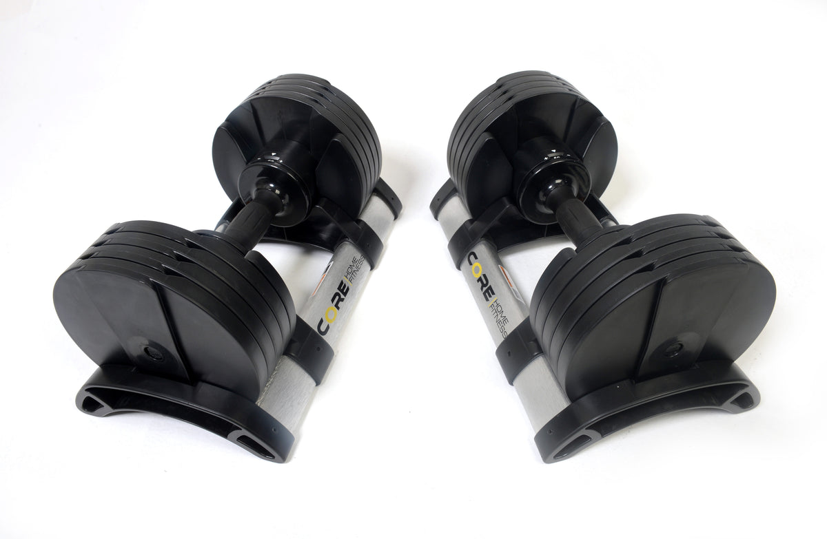 Core Home Fitness Adjustable Dumbbell Set