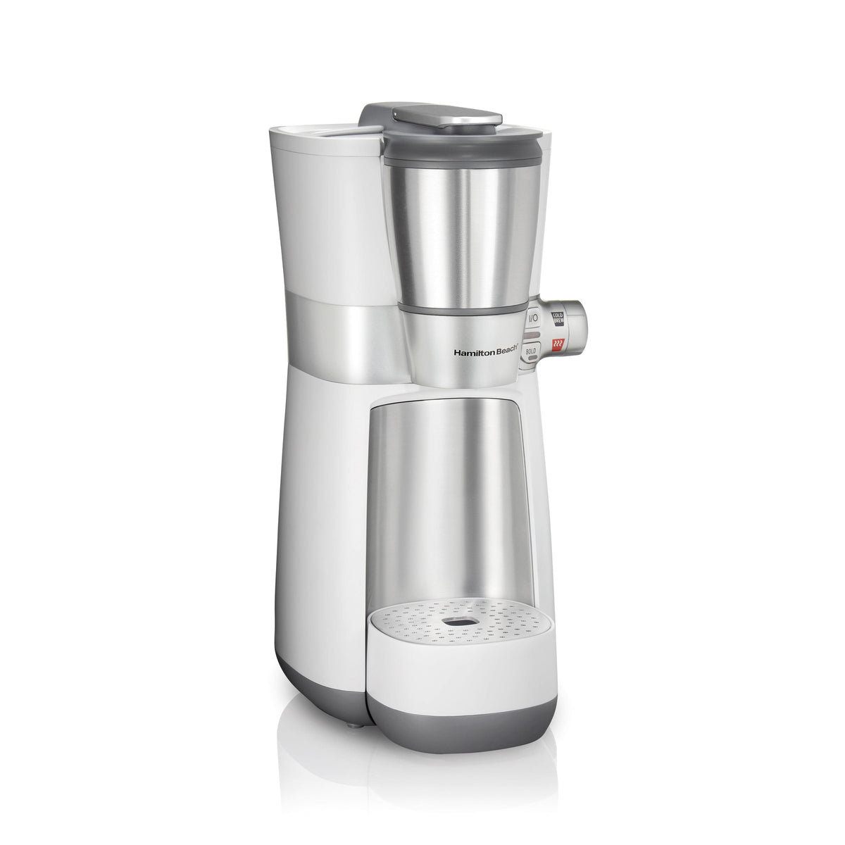 Hamilton Beach Rapid Cold Brew & Hot Coffeemaker White