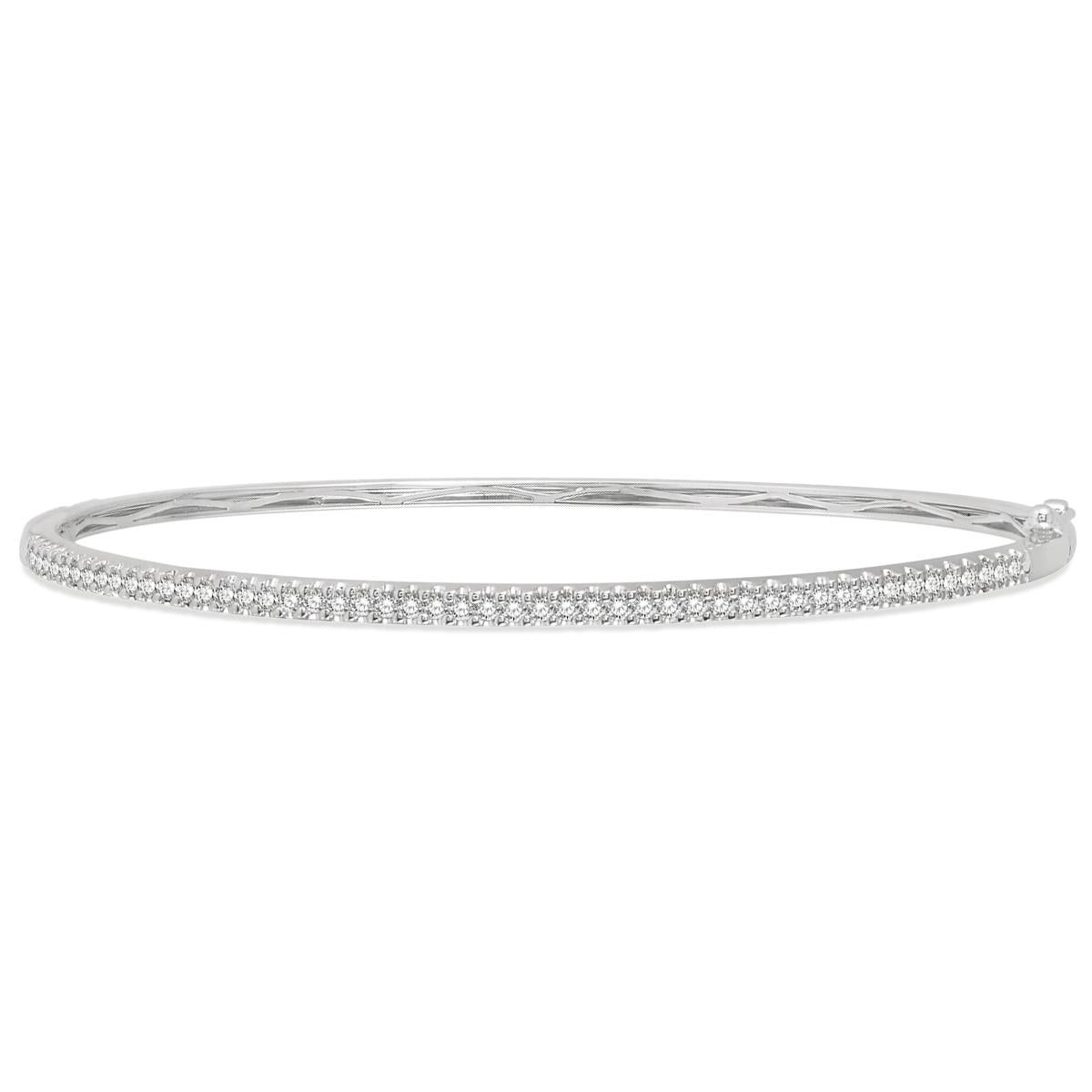 Jilco Inc Stackable Diamond Bangle Bracelet