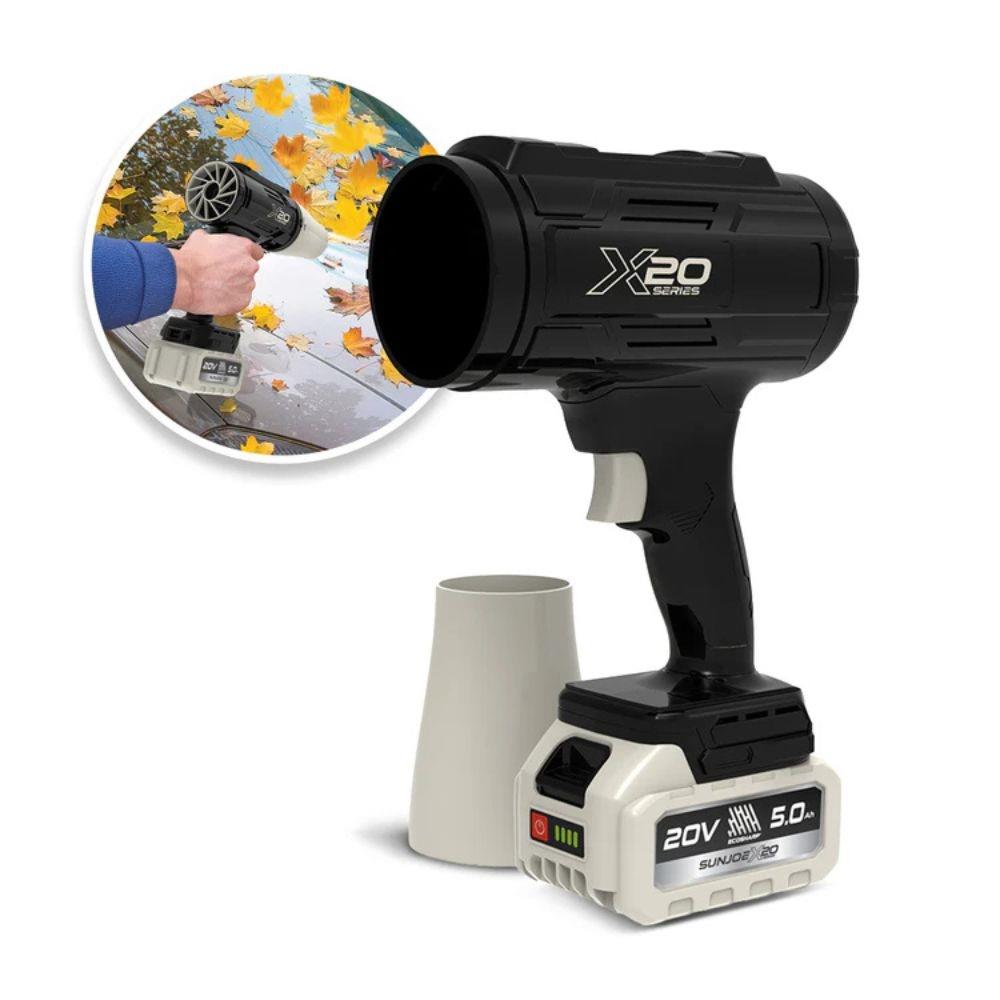 Sun Joe Cordless StormJet Handheld Turbo Blower