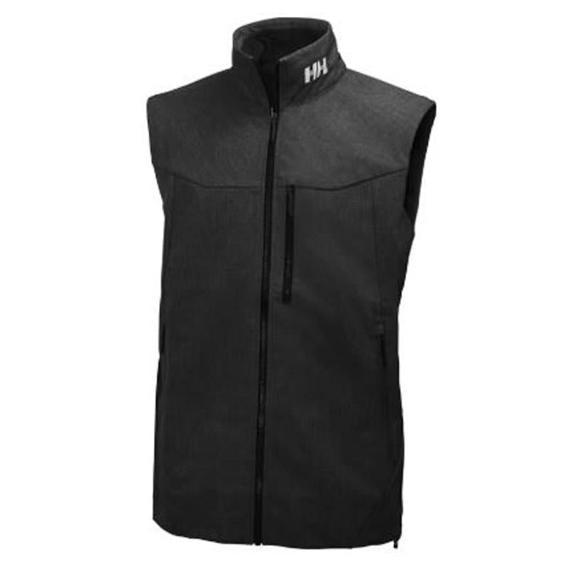 Helly Hansen Mens Paramount Softshell Vest-Black-MD