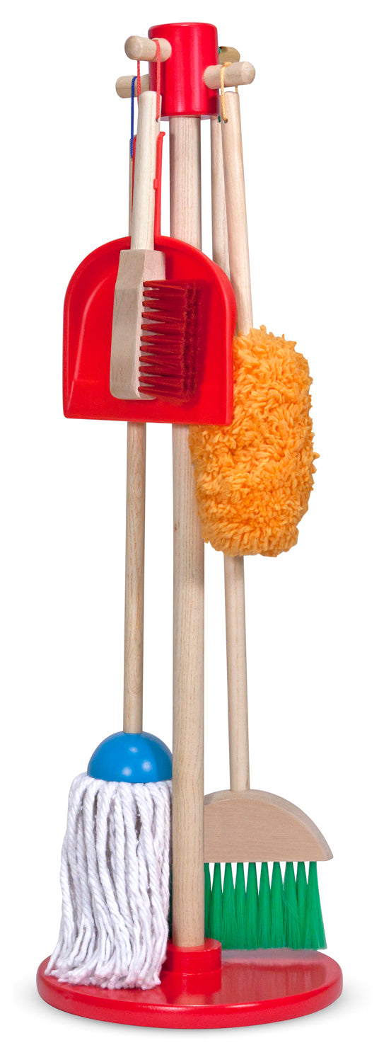 Melissa & Doug Lets Play House! Dust Sweep & Mop Ages 3+ Years