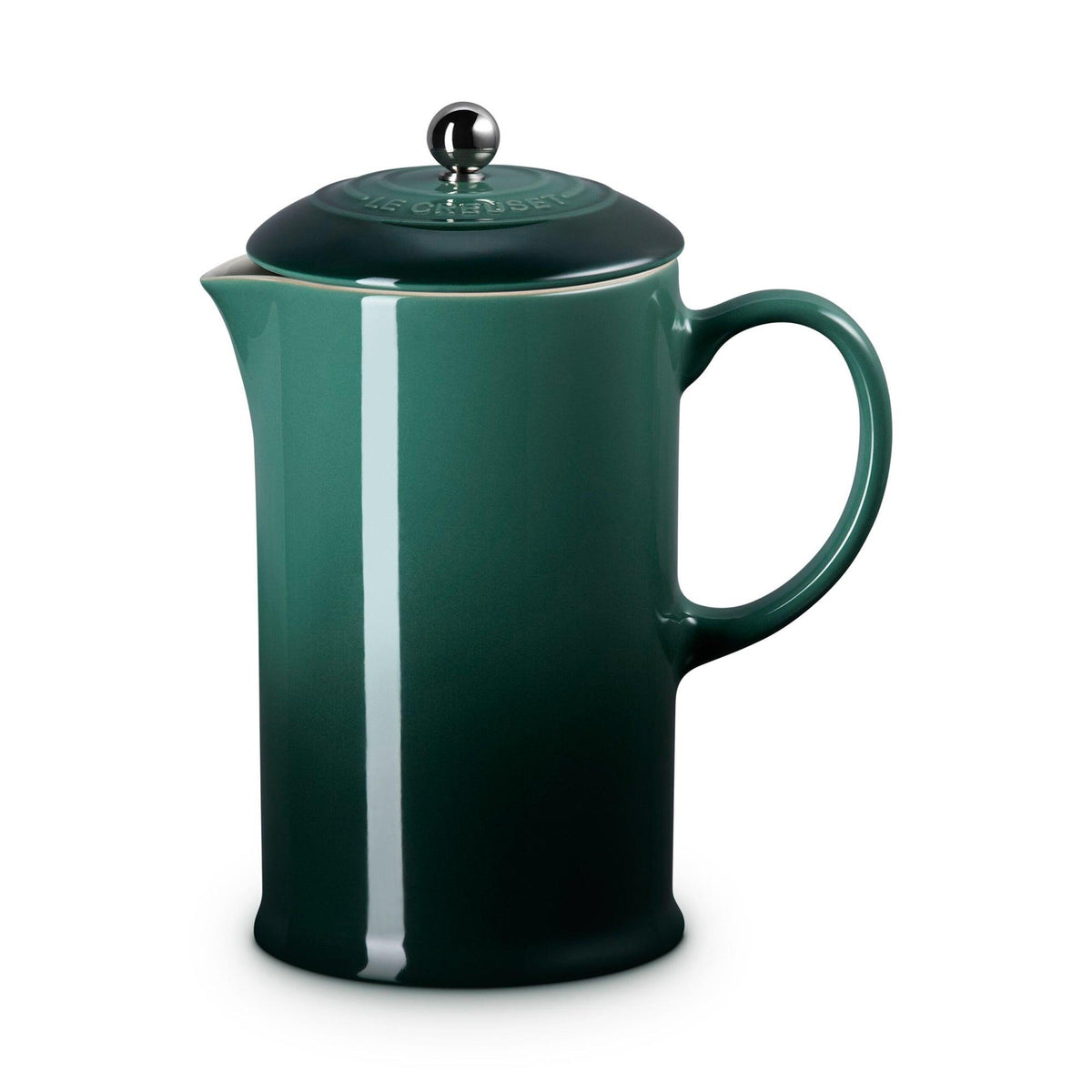 Le Creuset 1.1qt Stoneware French Press w/ Stainless Steel Knob Artichaut