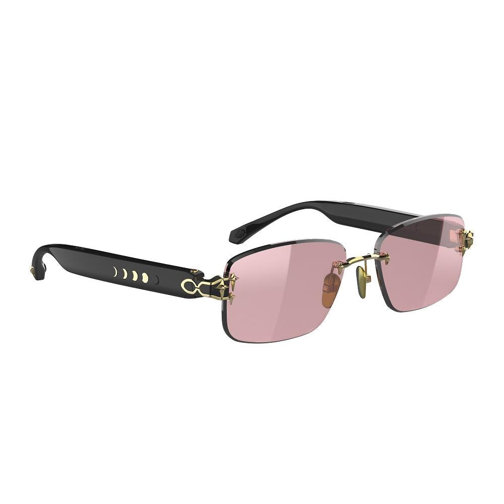 Chamelo Prismatic Aura Audio Touch Sunglasses Size Medium-Lar