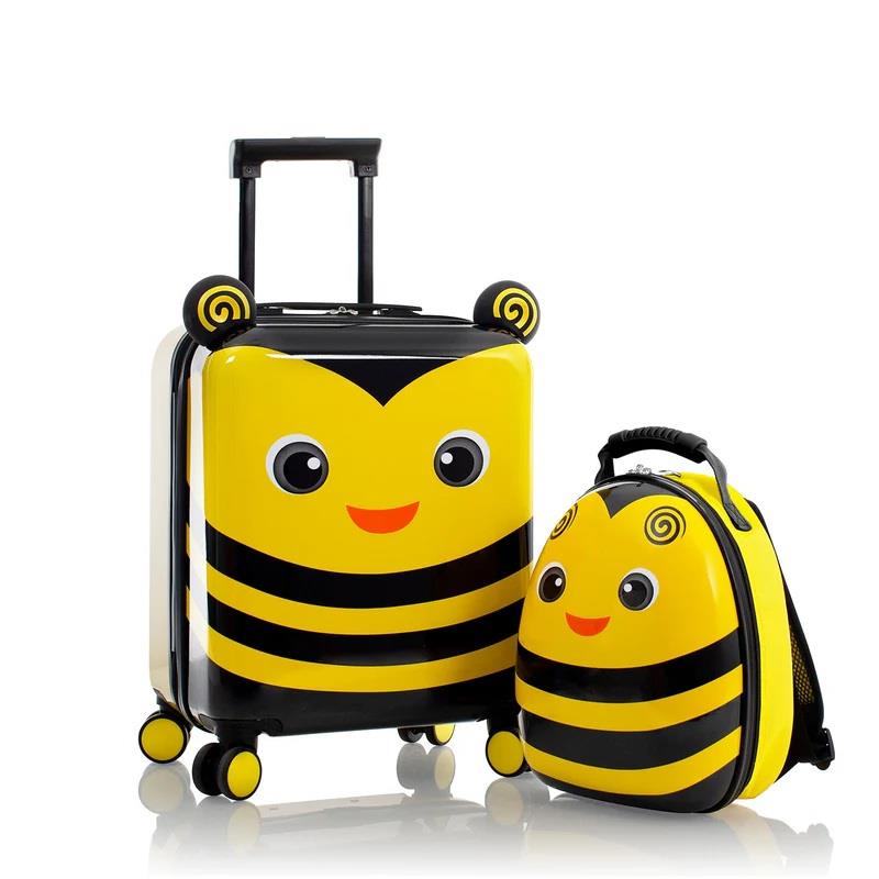 Heys Luggage Super Tots Bumble Bee - Kids Luggage & Backpack Set