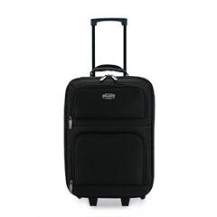 Traveler's Choice Elite Meander 18" Rolling Carry On, Black