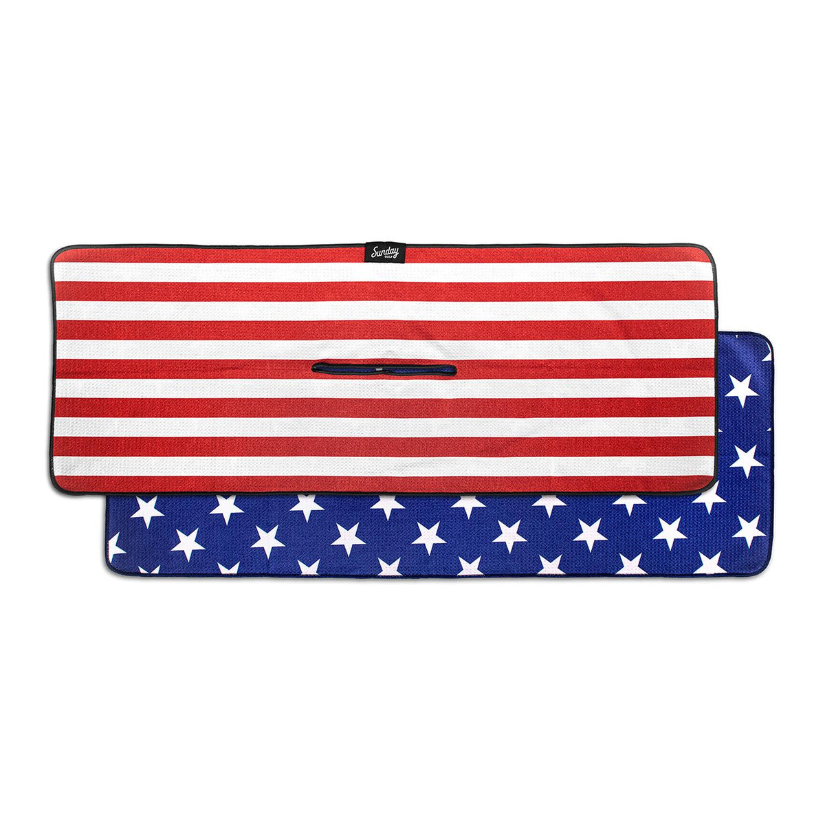 Sunday Golf Stars and Striped- Golf Towel