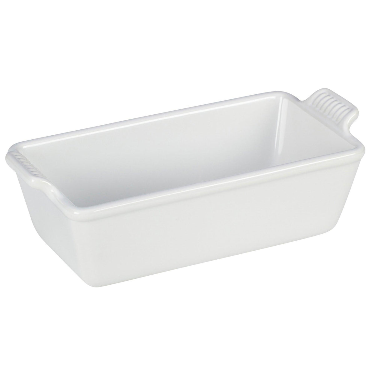 Le Creuset 9" Heritage Stoneware Loaf Pan White