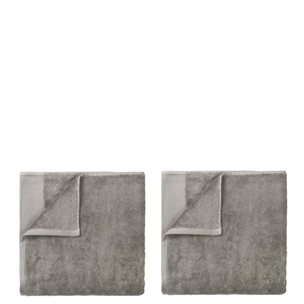Blomus RIVA Organic Terry Bath Towel 28 x 55 - Set of 2
