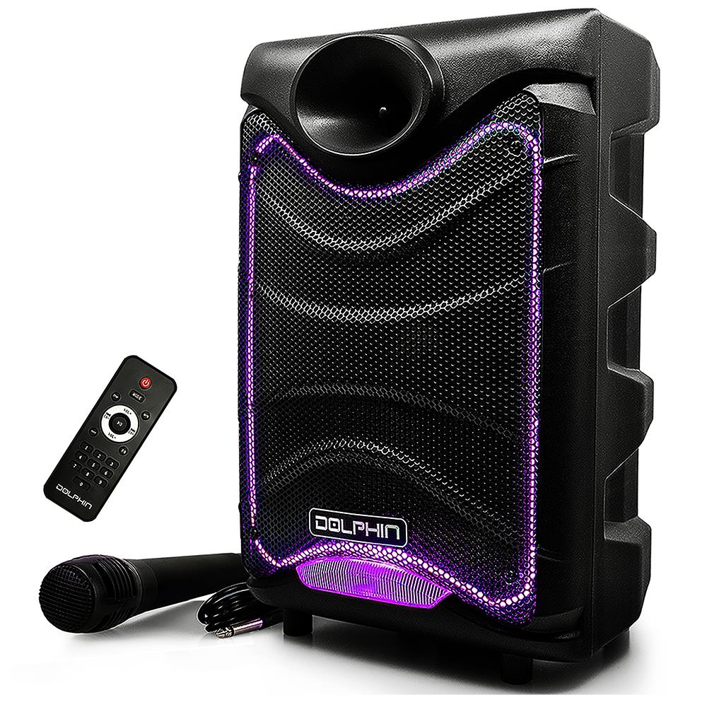 Dolphin Portable High Power Party Speaker Size 8"
