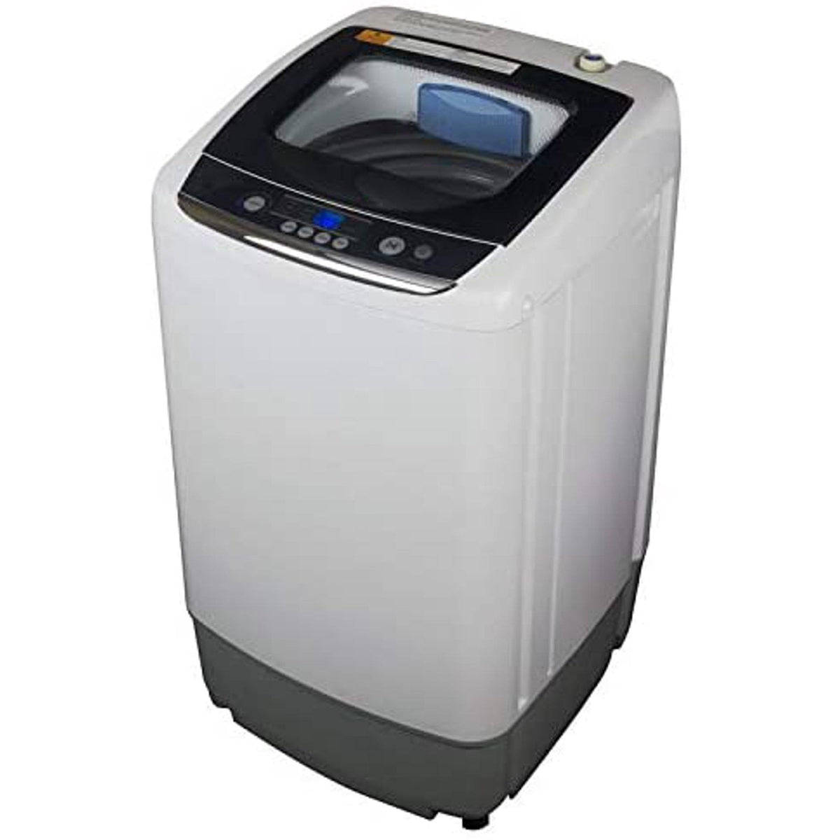 BLACK+DECKER 0.9 Cubic Ft. Portable Laundry Washing Machine, Compact Pulsator for Clothes - White