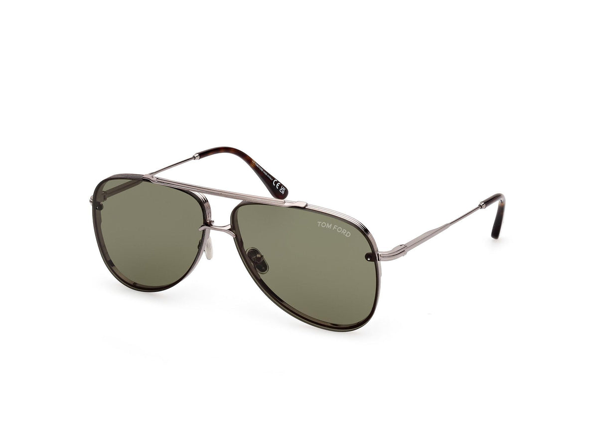 Tom Ford Leon Aviator Sunglasses Size 62 mm