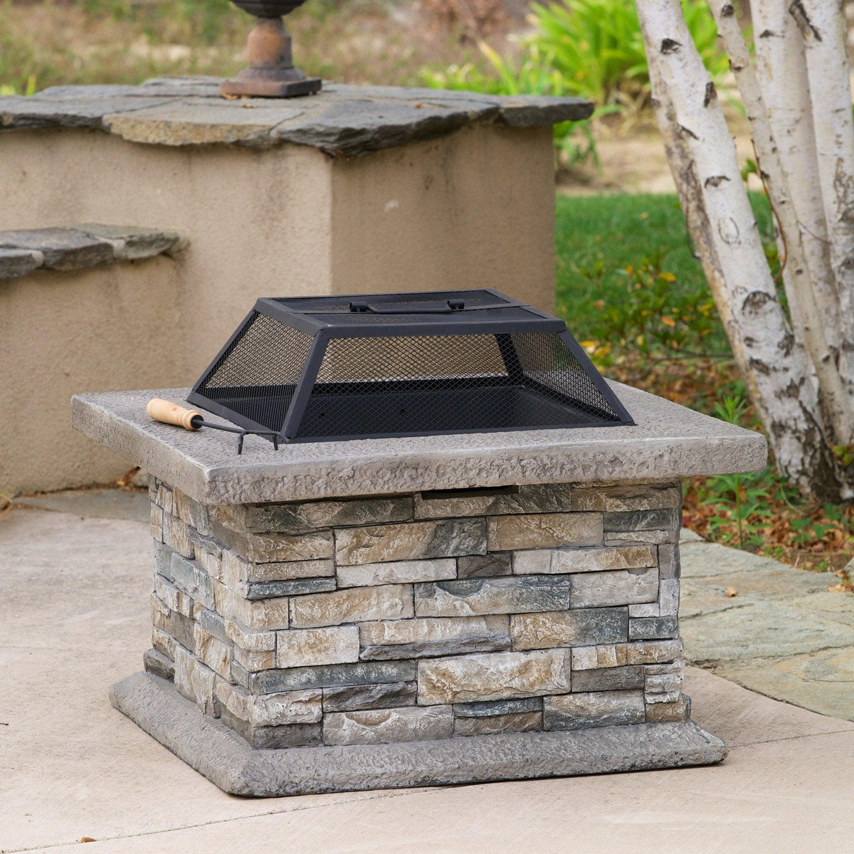 Stark Home Alexandra Outdoor Fire Pit