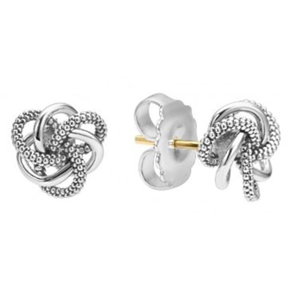 Lagos Love Knot Stud Earrings