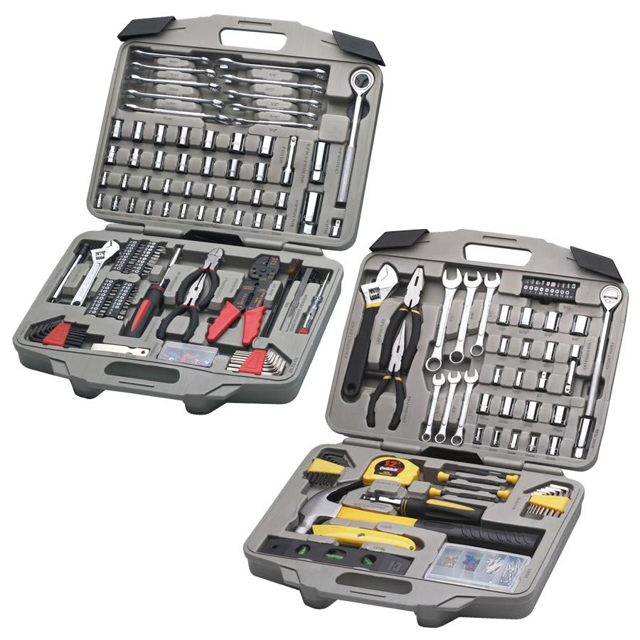 Allied 180-Piece Home Maintenance Tool Set plus 175-Piece Automotive Tool Set