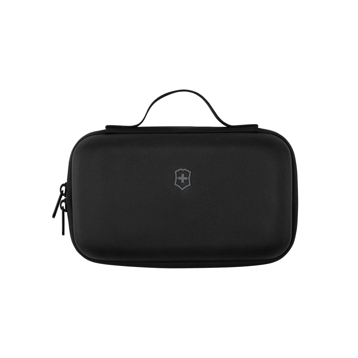 Victorinox Swiss Army Travel Essentials, Tech Pouch, Electronics Organizer with Removable Divider, Black