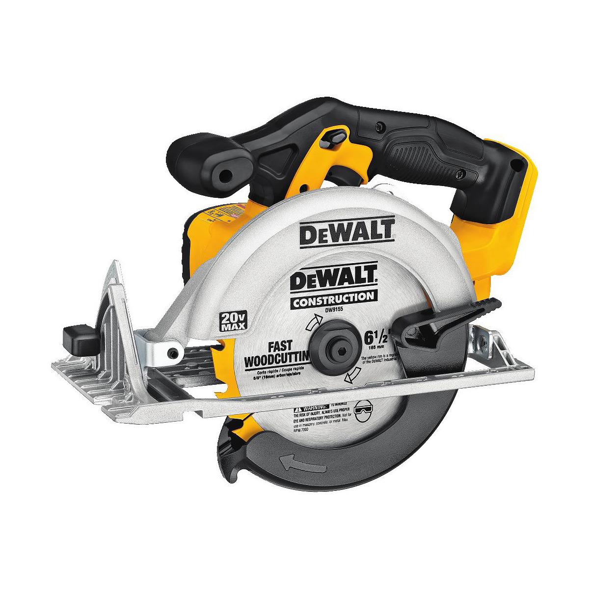 DeWalt 20V MAX 6.5" Circular Saw - Tool Only