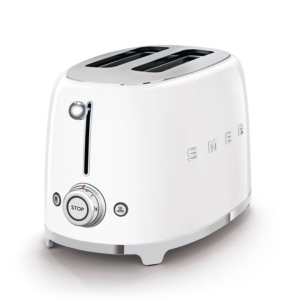 Smeg 2 Slice Toaster White