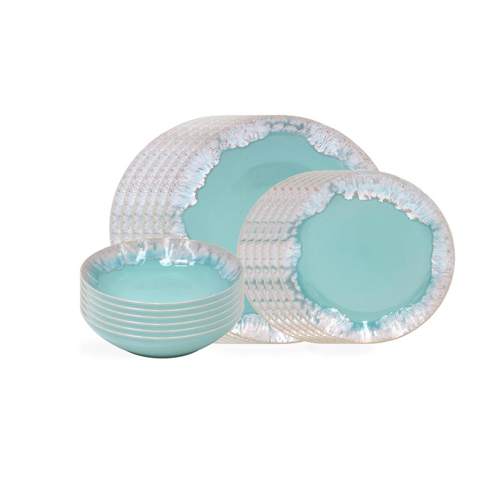 Casa Fina Taormina Place Setting Set w/pasta bowl Size 18 Pieces
