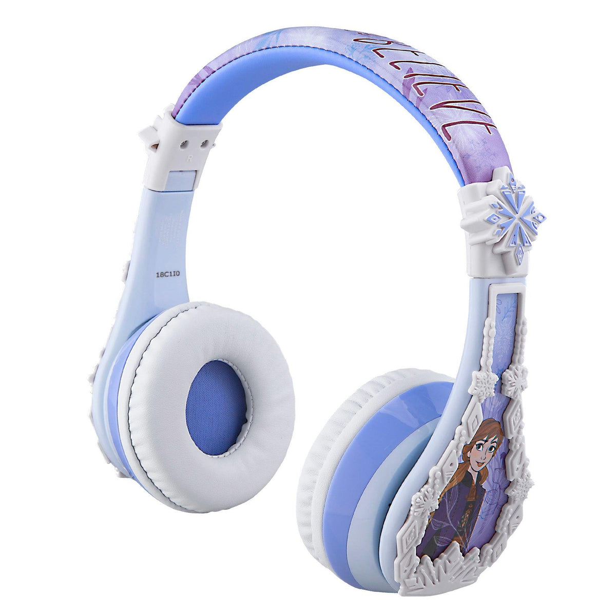 eKids by iHome Disney Frozen Youth Bluetooth Headphones Light Blue