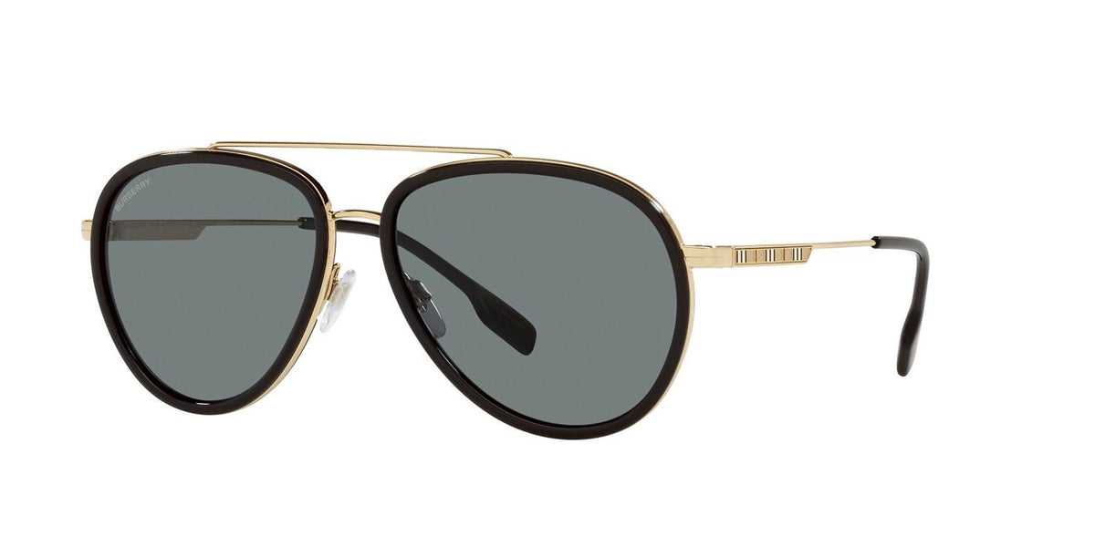 Burberry Mens Oliver Sunglasses Polarized Size 59